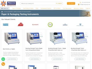 https://www.prestogroup.com/categories/paper-testing-instruments/ https://www.prestogroup.com/categories/paper-testing-instruments/